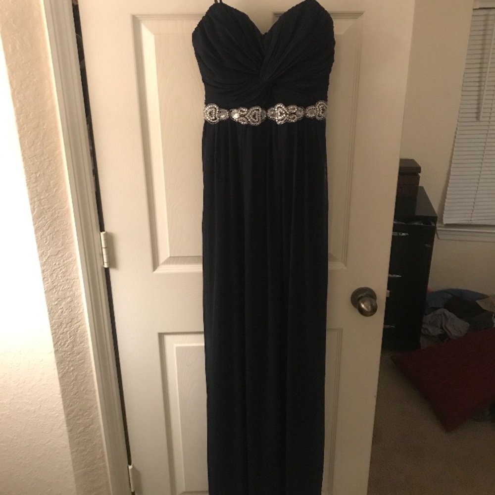Beautiful Navy Blur Prom/Bridesmaid Dress